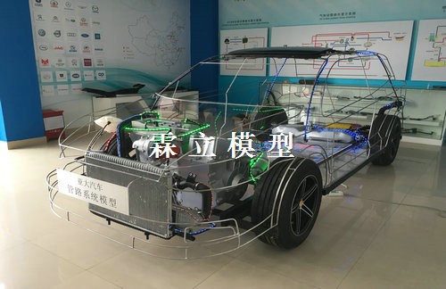 上海亞大集團定制框線車模型